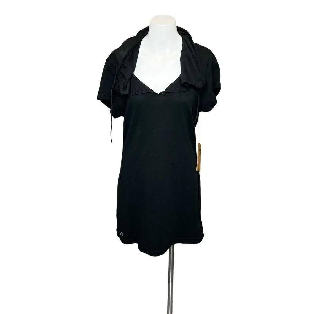 The Earth Collection NWT black short sleeve dress size XL